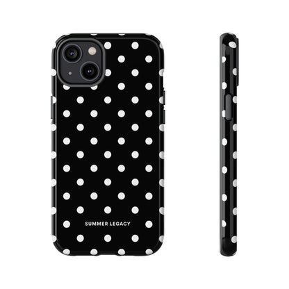 Ebony Polka Dot iPhone Case