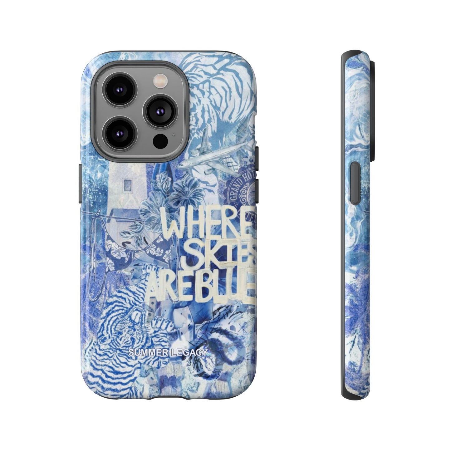 Blue Horizon iPhone Case