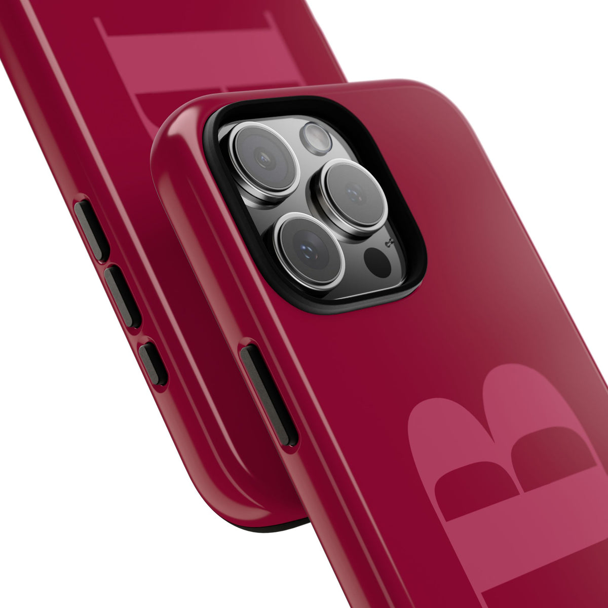 Berry Custom Initial iPhone Case