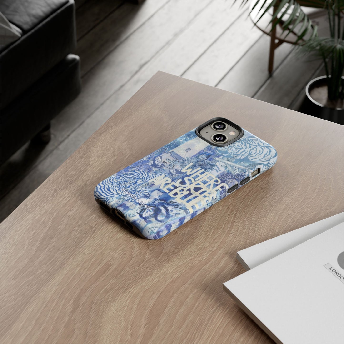 Blue Horizon iPhone Case