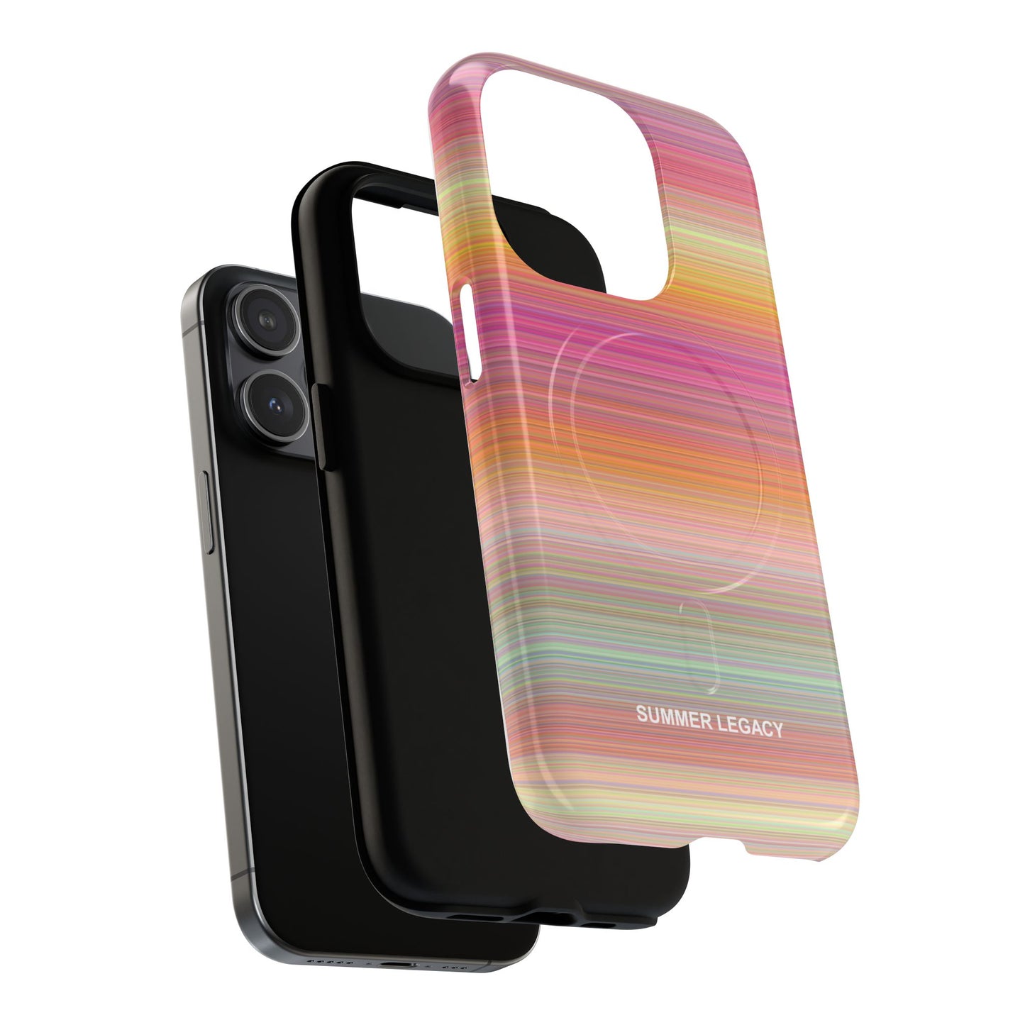 Champagne Ombre Stripe MagSafe Case