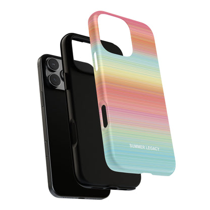 Sunrise Ombre Stripe iPhone Case