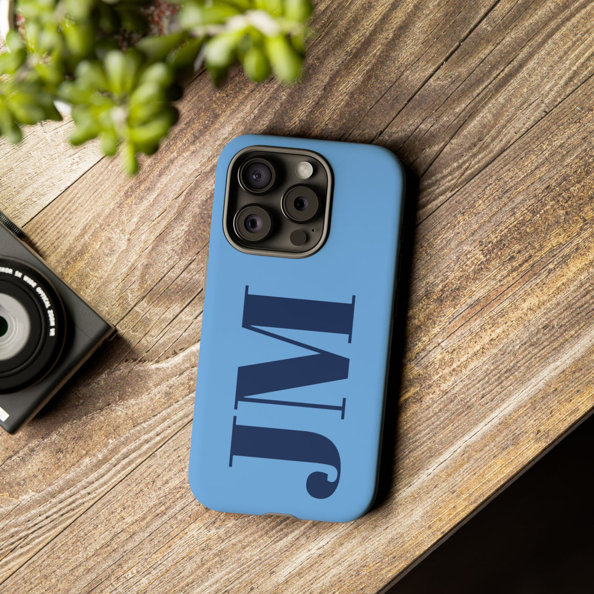 Lagoon Custom Initial iPhone Case