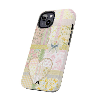 Garden Quilt Patchwork iPhone Case