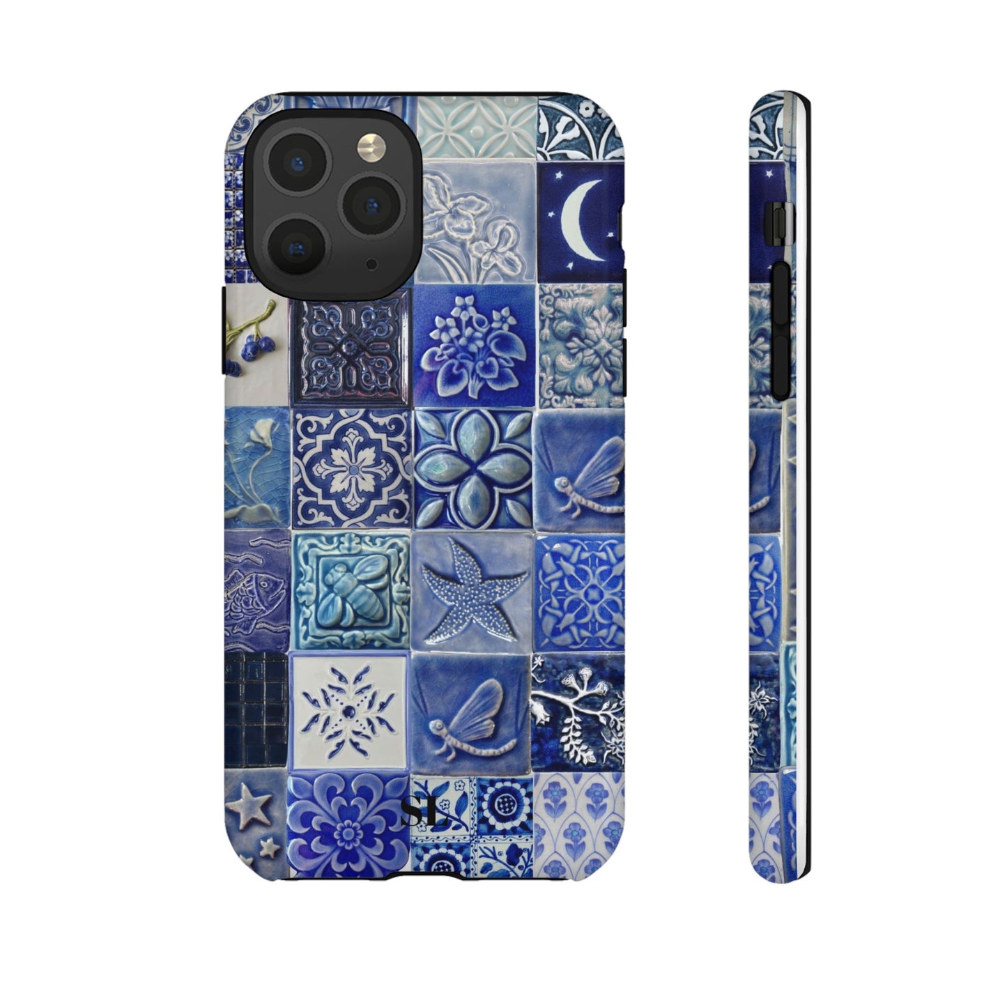 Midnight Mosaic Tiles iPhone Case