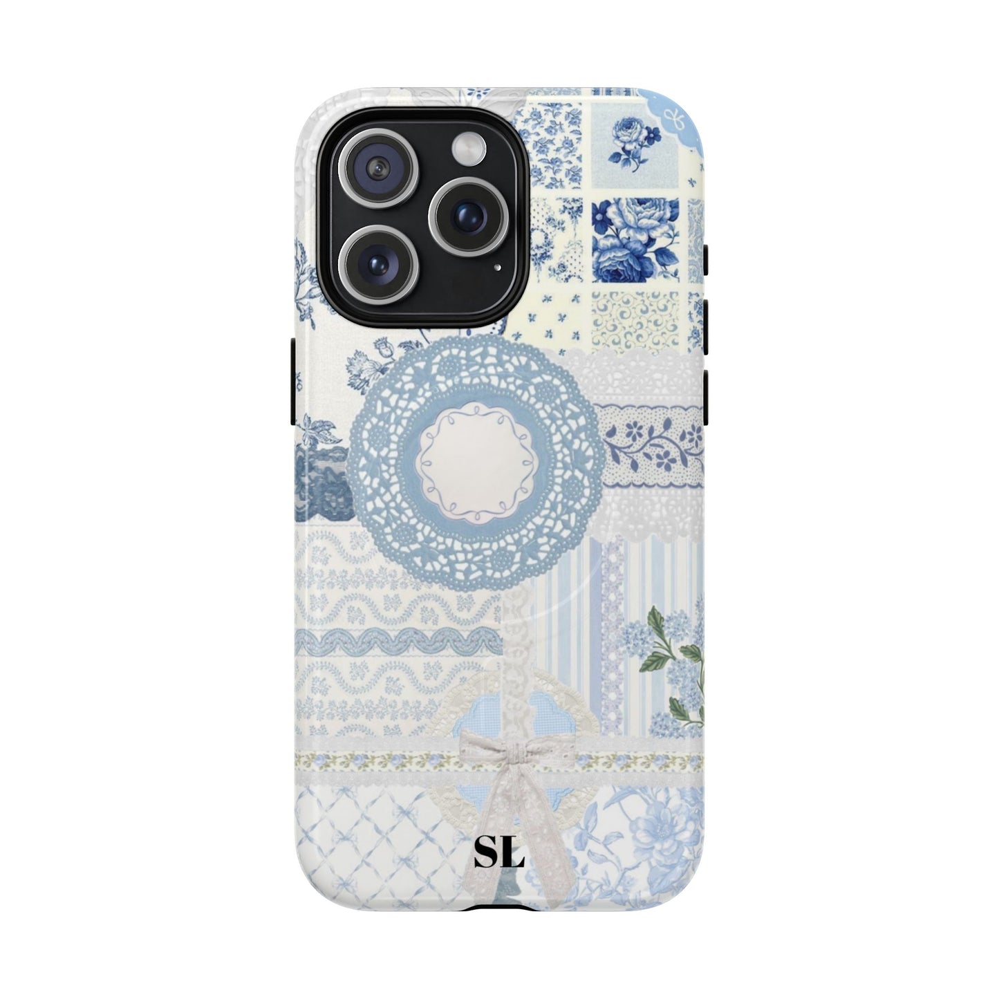 Blue Meadow Patchwork MagSafe Case