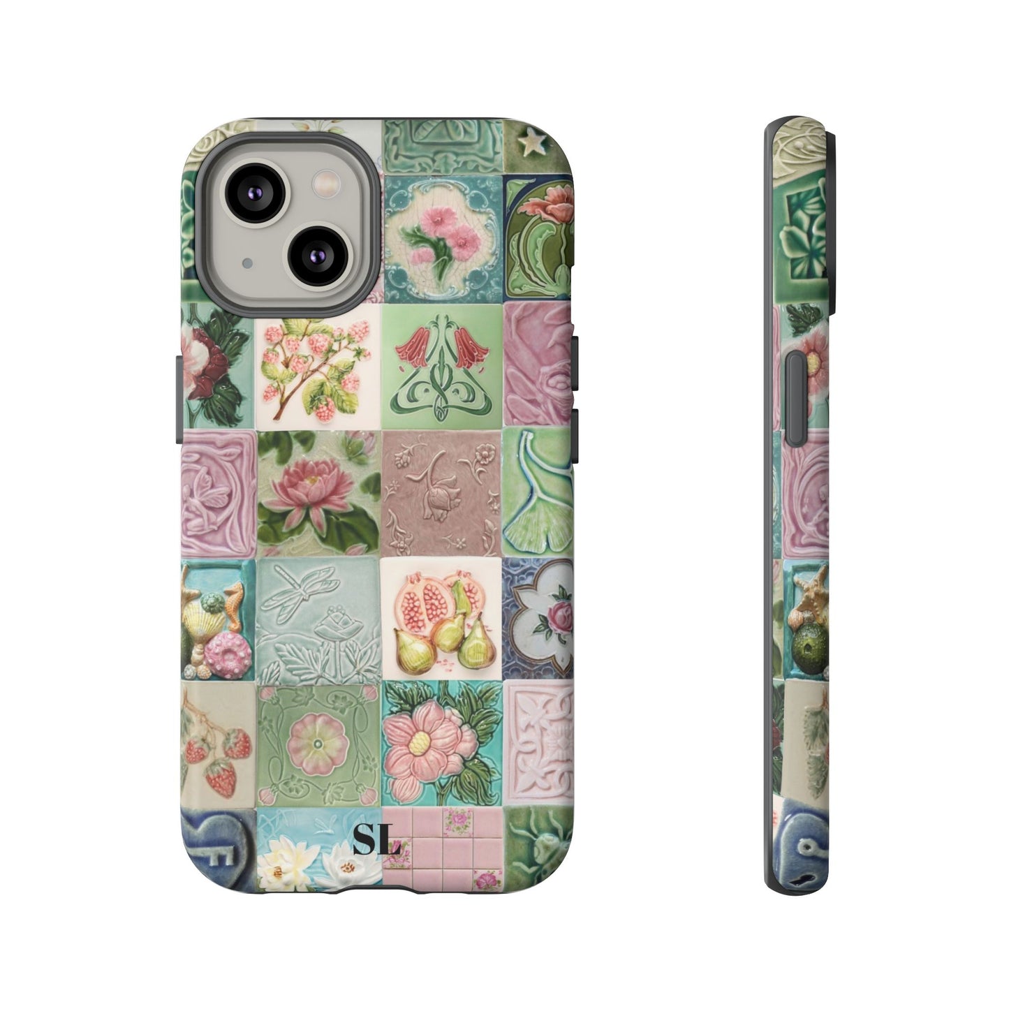 Garden Mosaic Tiles iPhone Case
