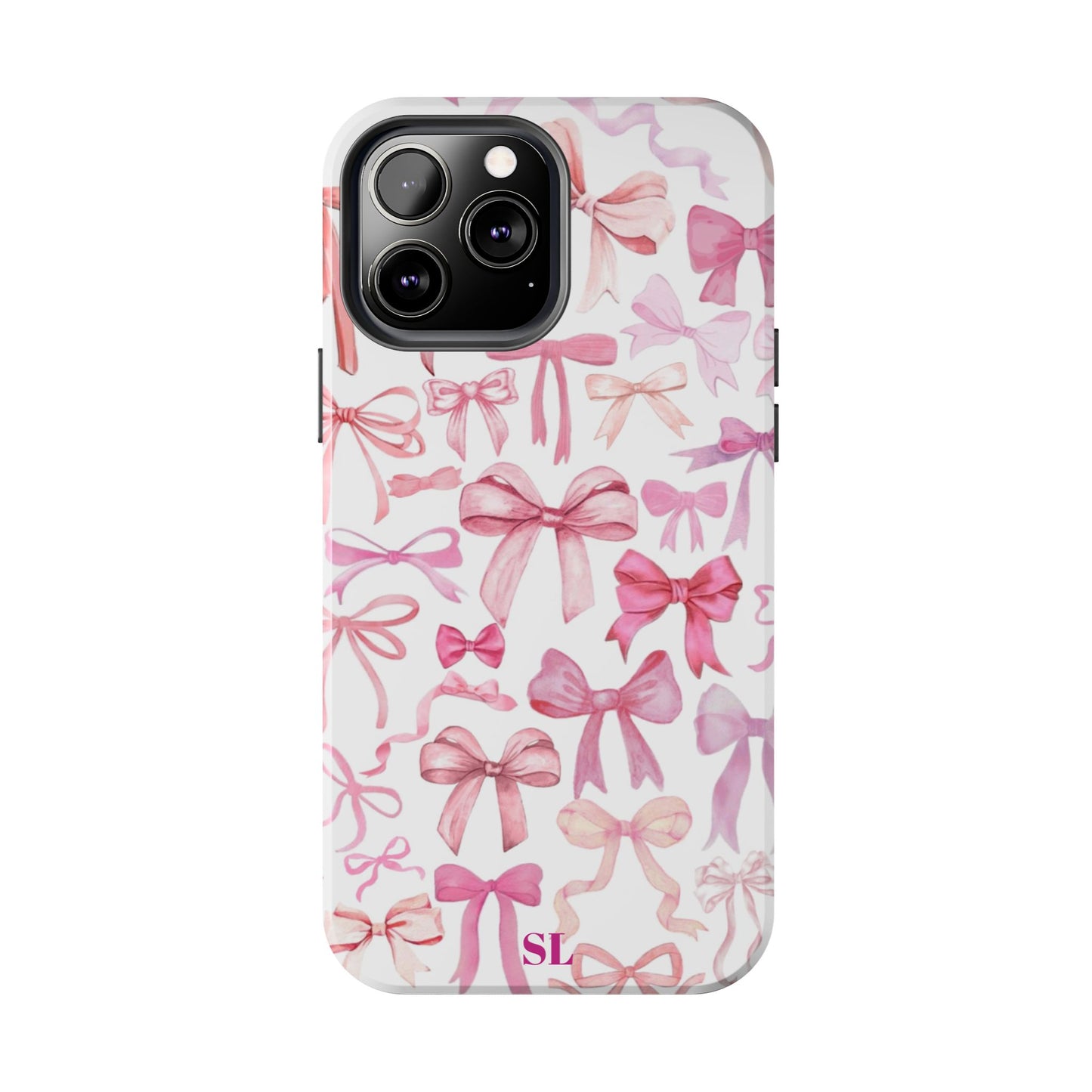 Pink Bows iPhone Case