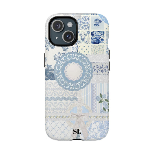 Blue Meadow Patchwork MagSafe Case