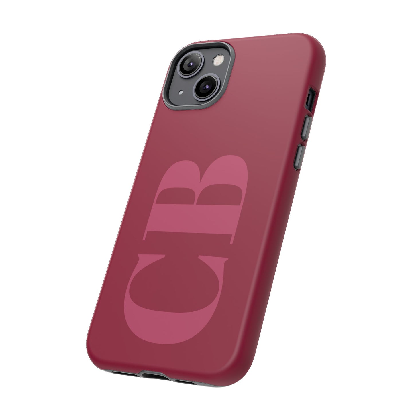 Berry Custom Initial iPhone Case
