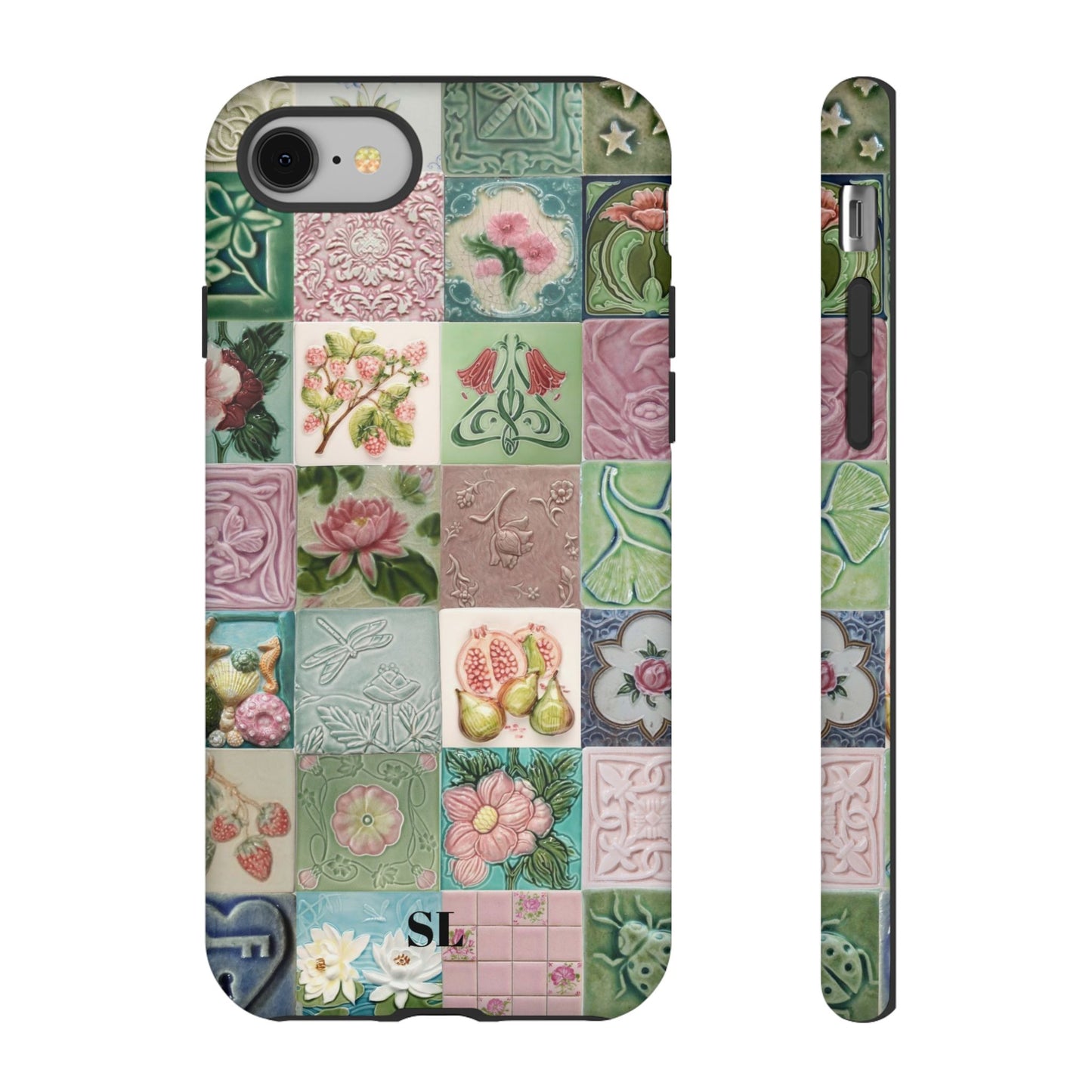 Garden Mosaic Tiles iPhone Case