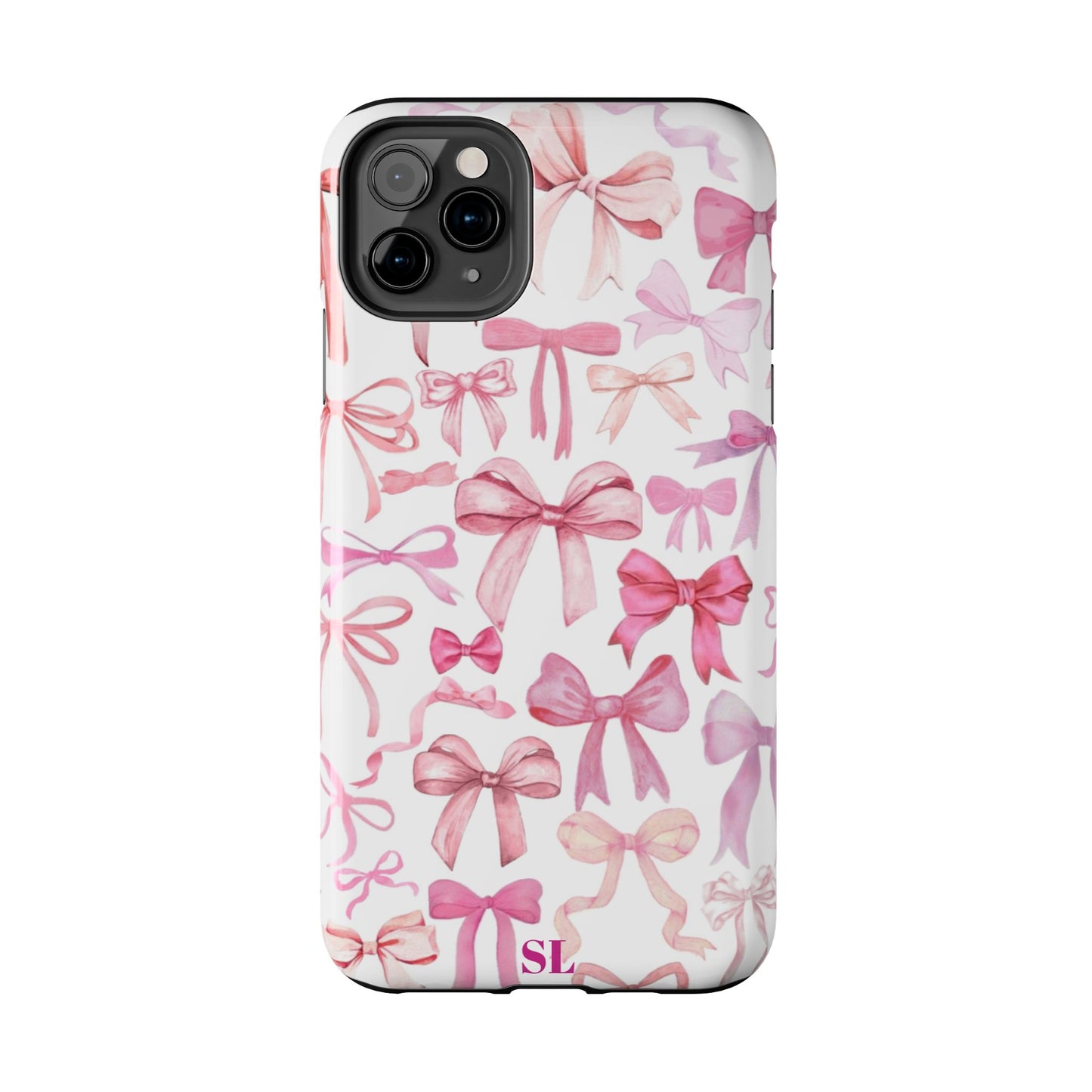 Pink Bows iPhone Case