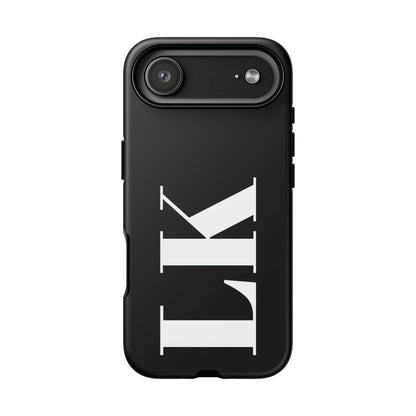 Ebony Custom Initial iPhone Case