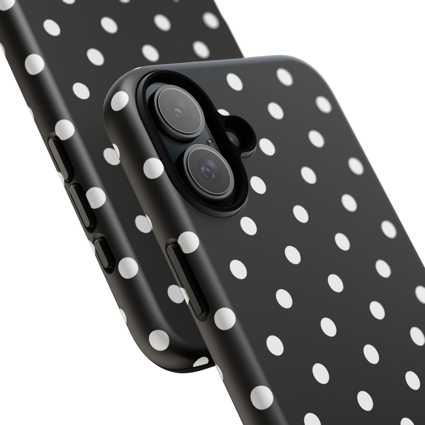 Ebony Polka Dot iPhone Case
