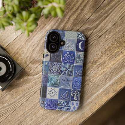 Midnight Mosaic Tiles iPhone Case