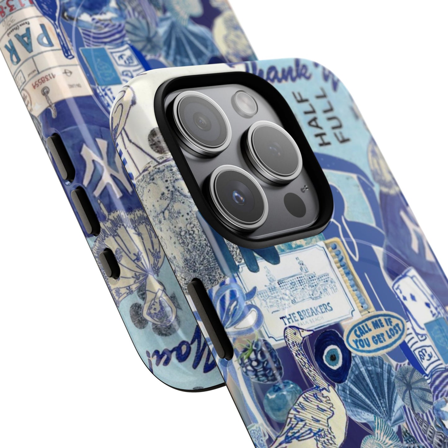 Blue Collage MagSafe Case