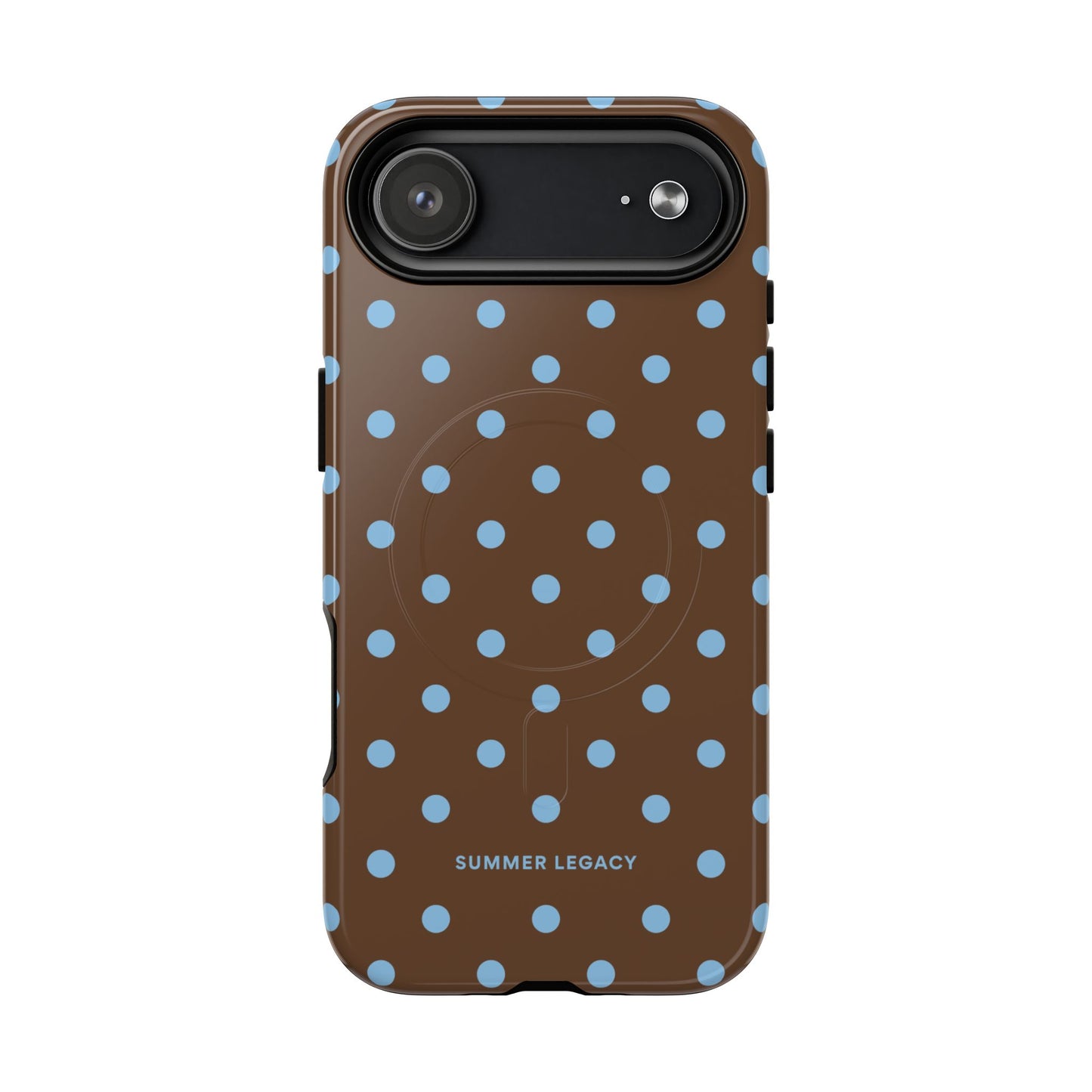 Mocha Polka Dot MagSafe Case