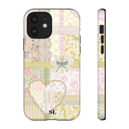 Garden Quilt Patchwork iPhone Case