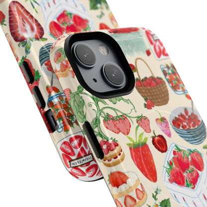 Strawberry Collage MagSafe Case