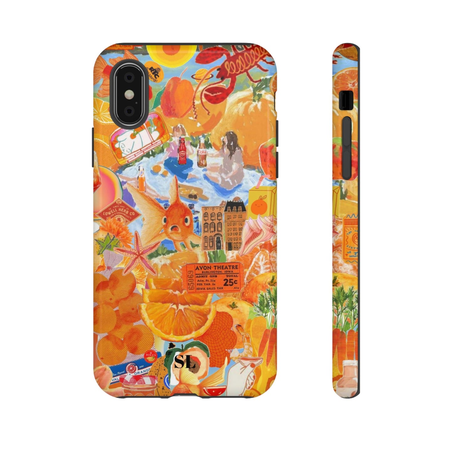 Orange Goldfish iPhone Case