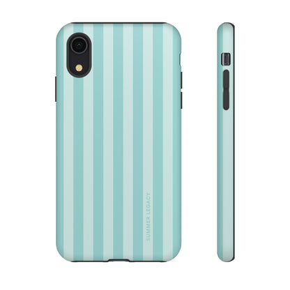 Teal Stripe iPhone Case
