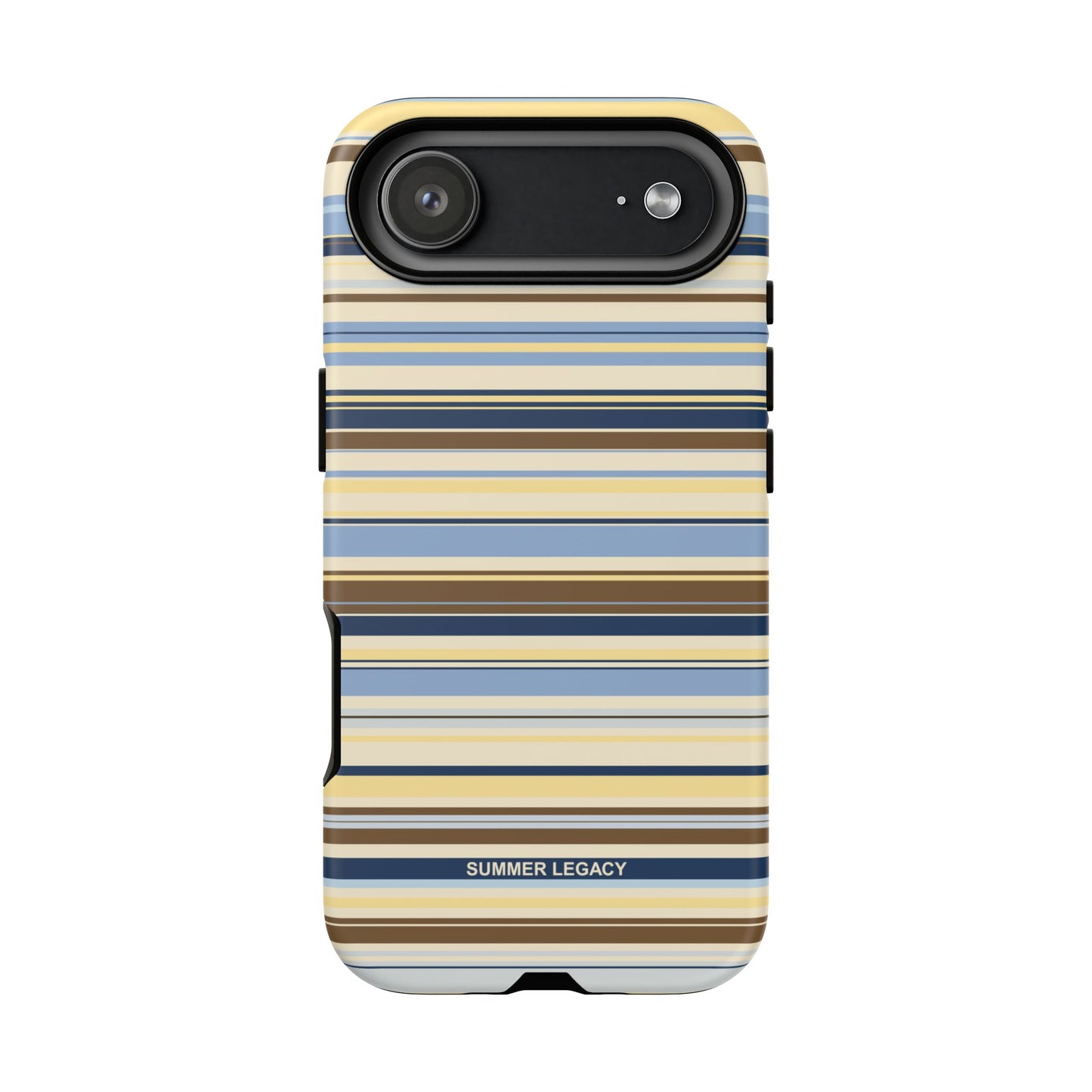 Coconut Multi-stripe iPhone Case