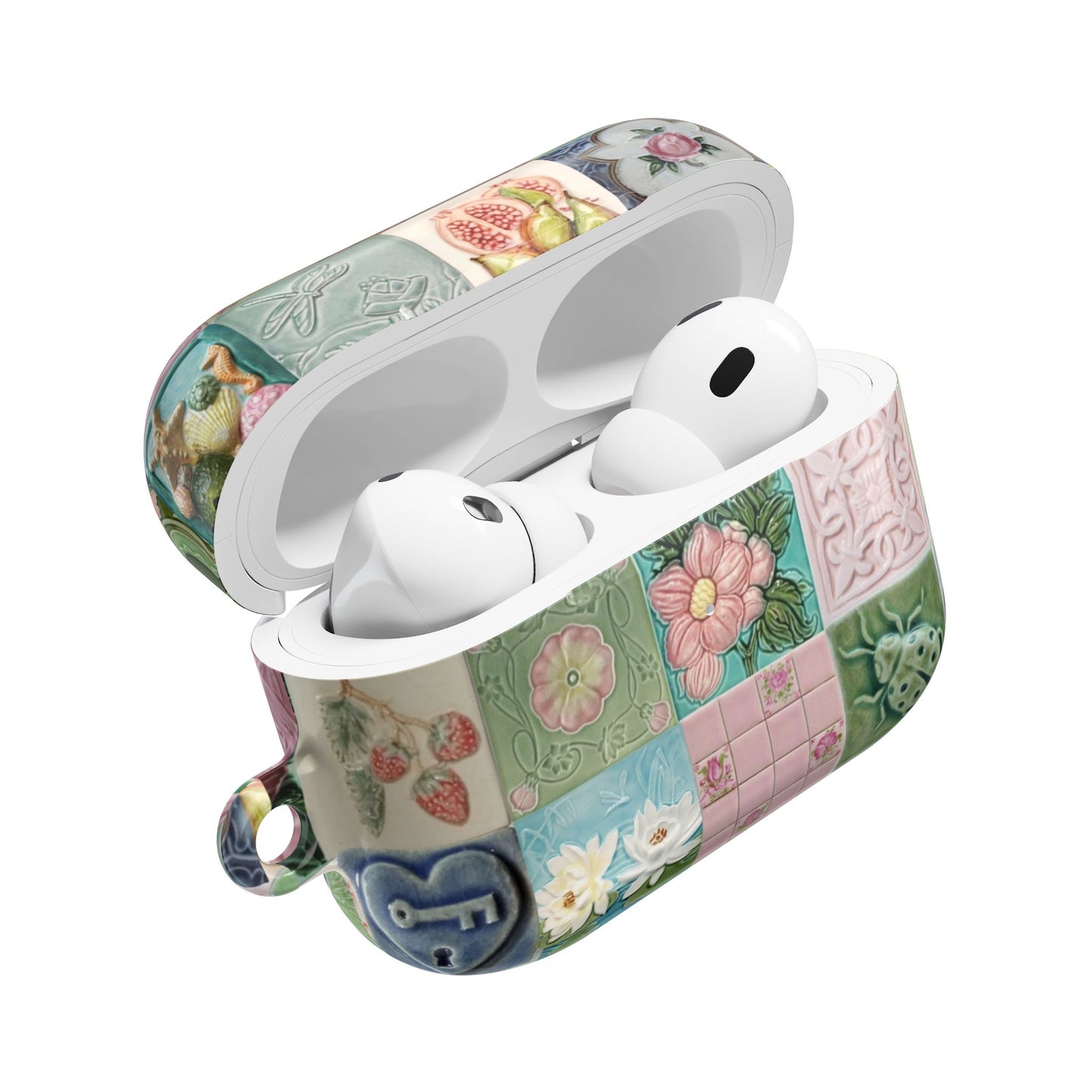 Garden Mosaic Tiles AirPod Case