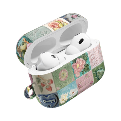 Garden Mosaic Tiles AirPod Case