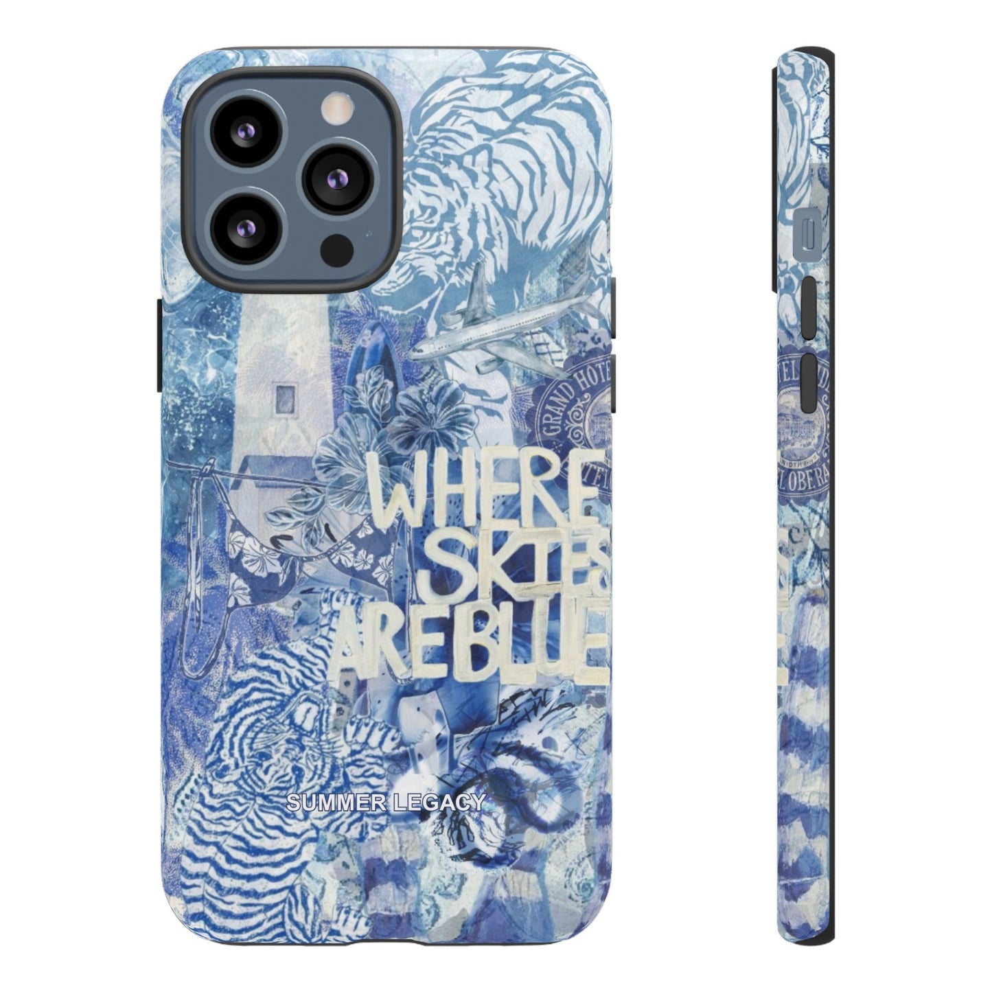 Blue Horizon iPhone Case