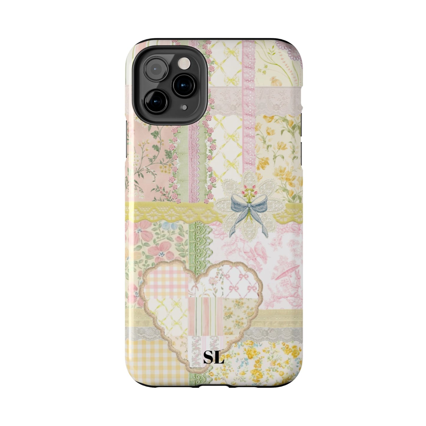 Garden Quilt Patchwork iPhone Case