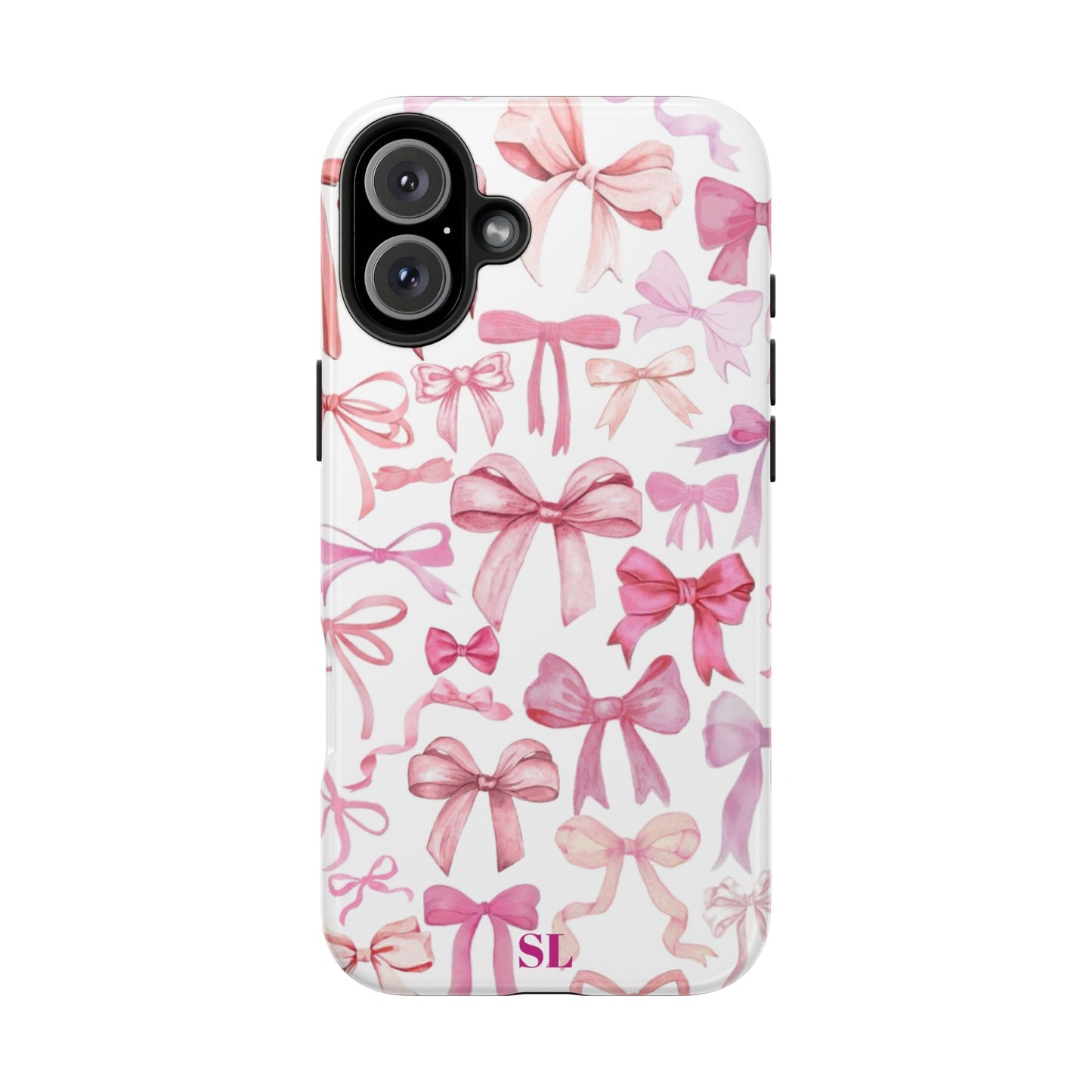 Pink Bows iPhone Case