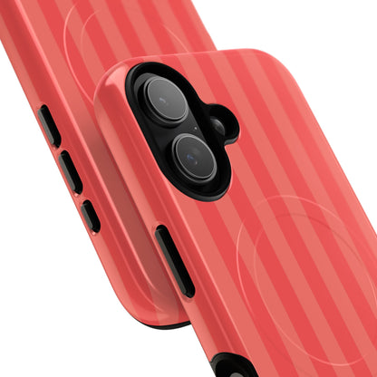 Coral Stripe MagSafe Case