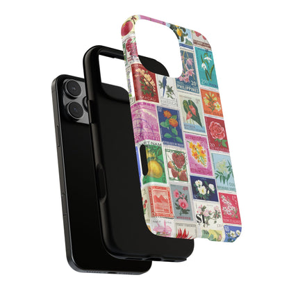 Postcard Stamps iPhone Case
