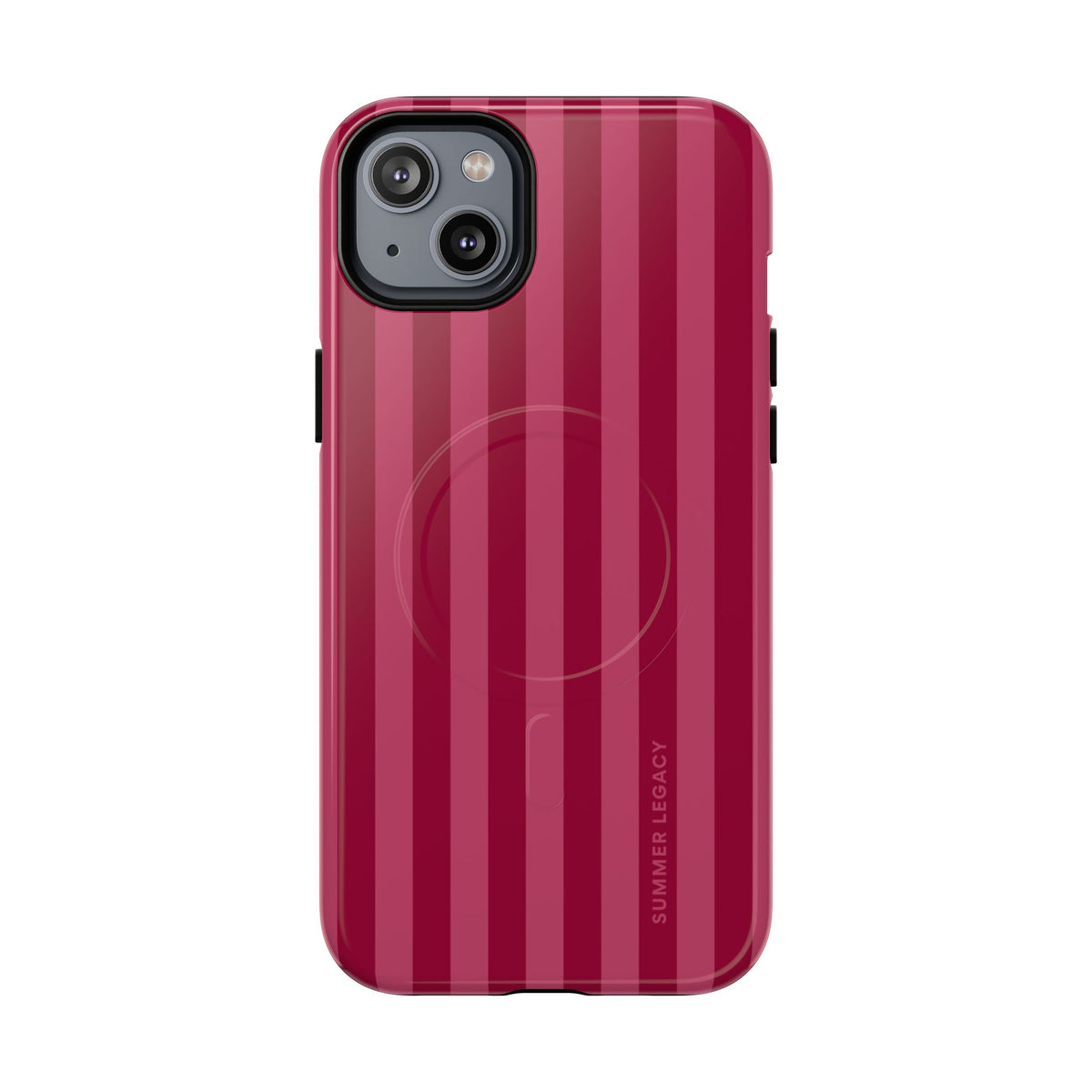 Berry Stripe MagSafe Case
