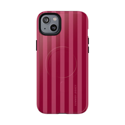 Berry Stripe MagSafe Case