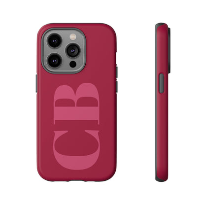 Berry Custom Initial iPhone Case
