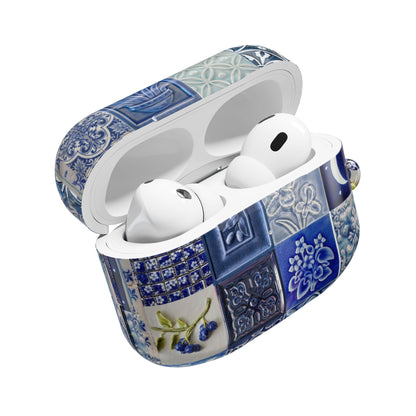 Midnight Mosaic Tiles AirPod Case