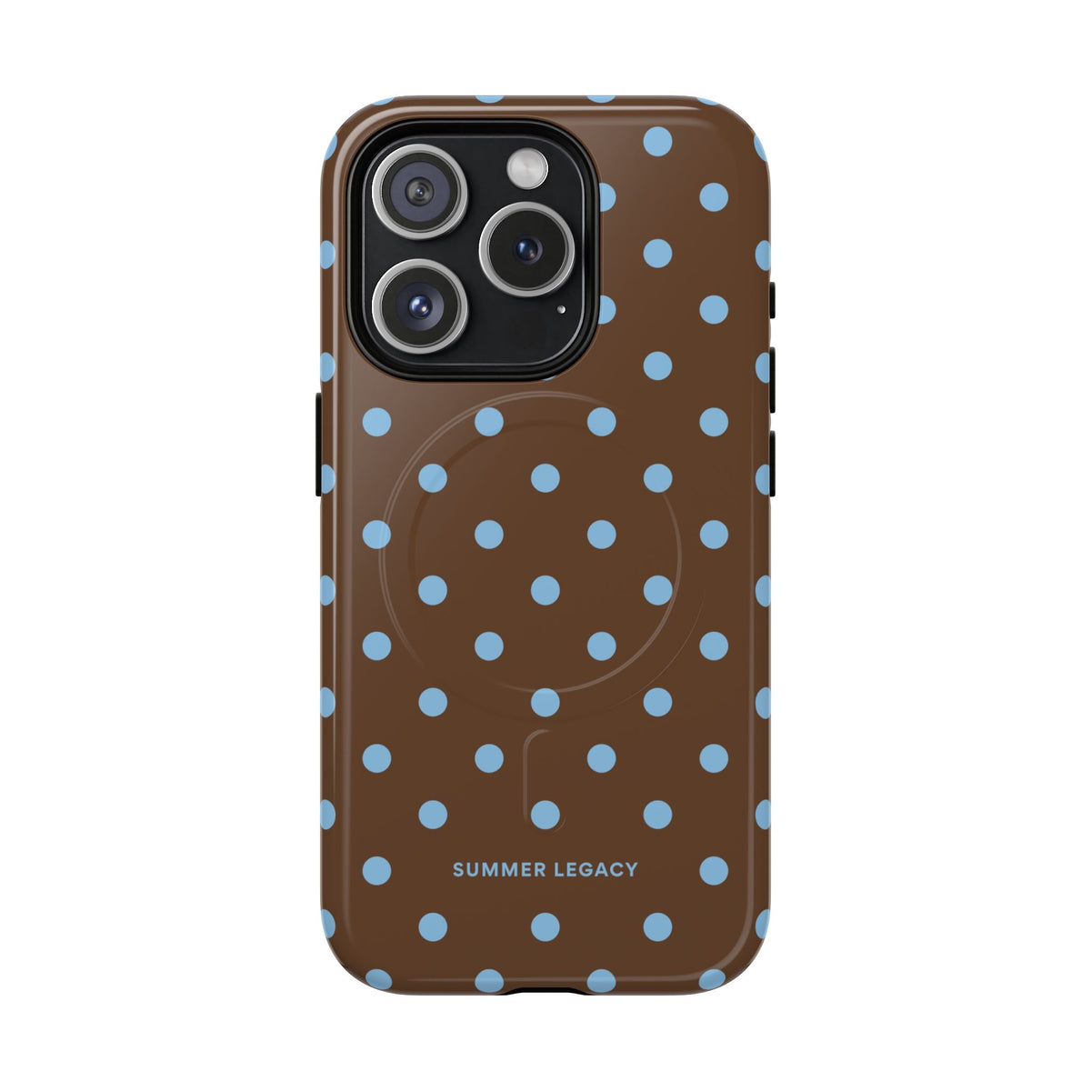 Mocha Polka Dot MagSafe Case