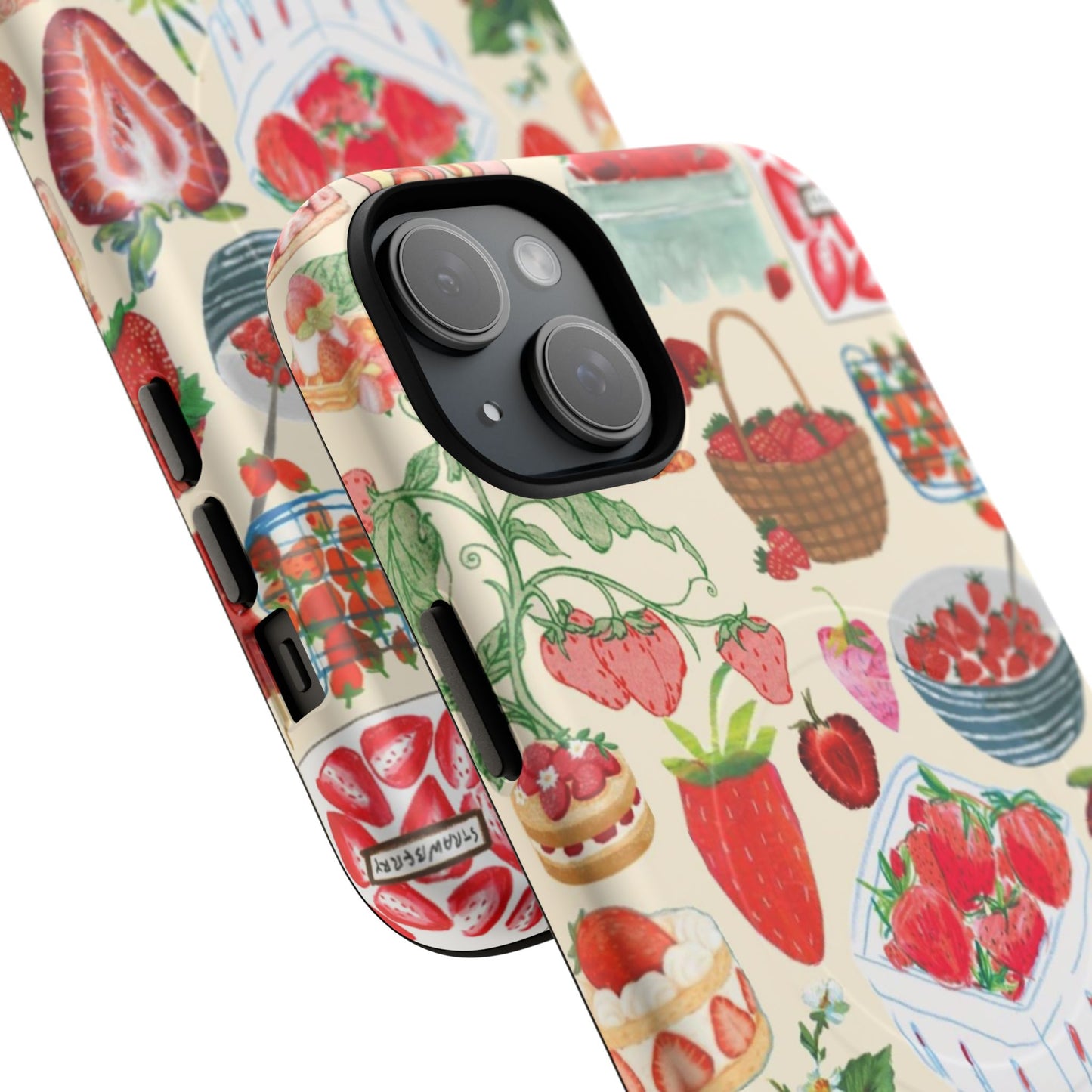 Strawberry Collage MagSafe Case