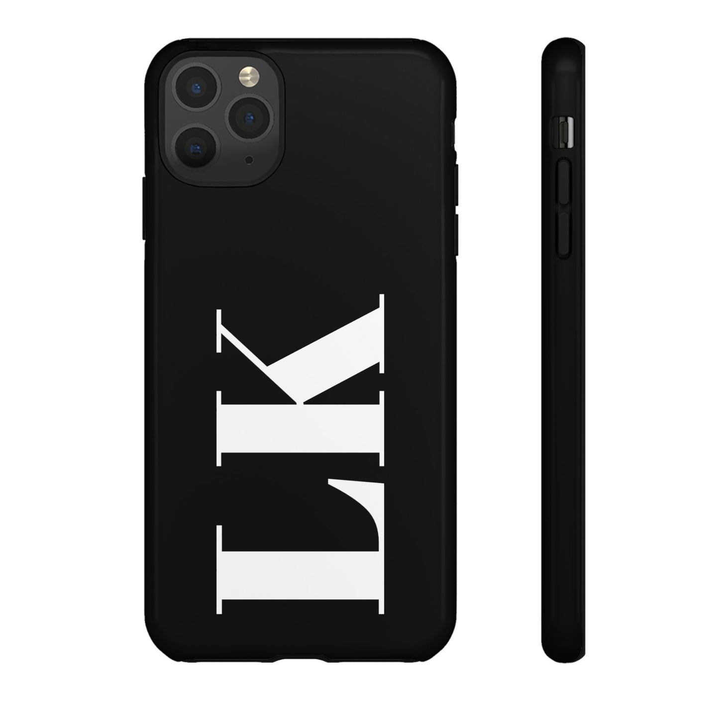 Ebony Custom Initial iPhone Case