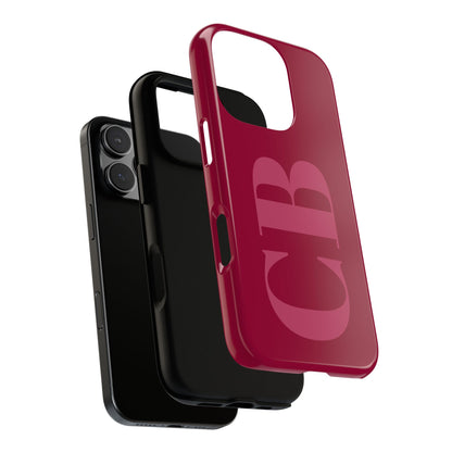 Berry Custom Initial iPhone Case