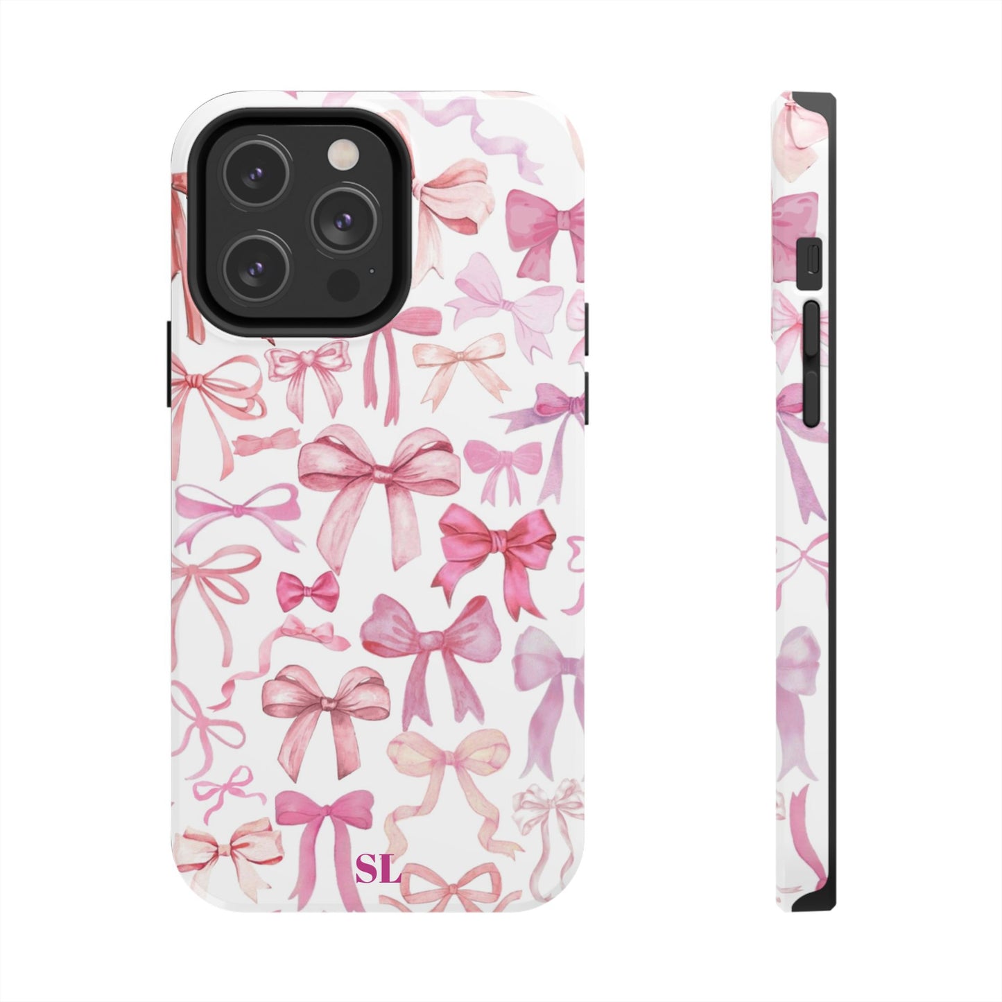 Pink Bows iPhone Case