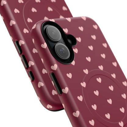 Berry Hearts MagSafe Case