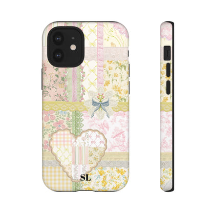 Garden Quilt Patchwork iPhone Case