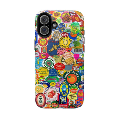 Fruit Sticker iPhone Case