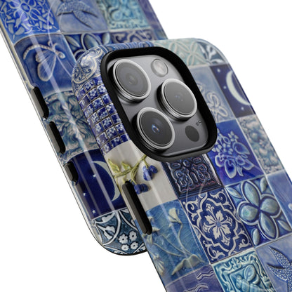 Midnight Mosaic Tiles MagSafe Case